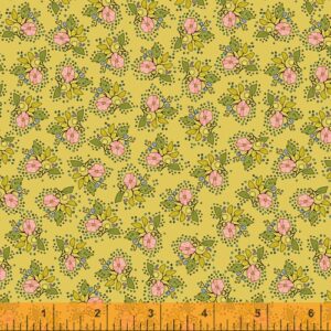 Bubbies Buttons and Blooms Dijon Floral 52086-7