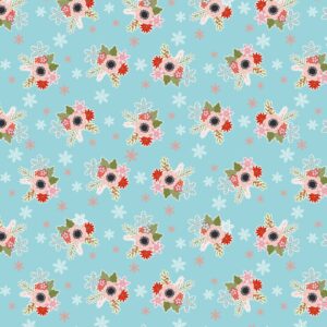 Snuggle-Up-Buttercup-Flowers-In-Snow-POCSB21606 Poppie Cotton